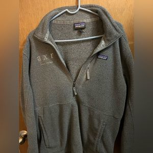 PATAGONIA SYNCHILLA PULLOVER Men’s LARGE Grey - Napa Valley